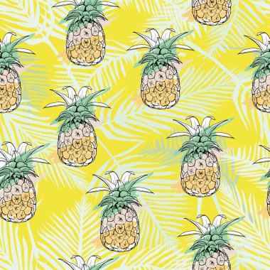 Ananas seamless modeli