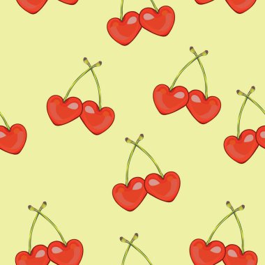 kirazlar pürüzsüz desen