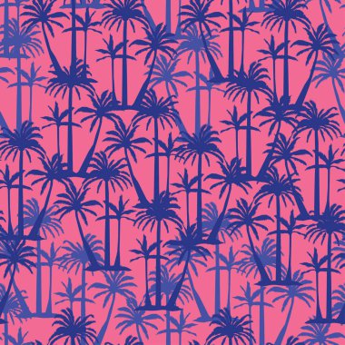 palmiye ağaçları seamless modeli