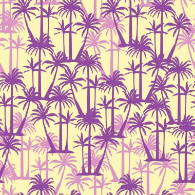 palmiye ağaçları seamless modeli