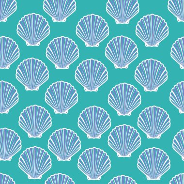 deniz kabuklarını seamless modeli