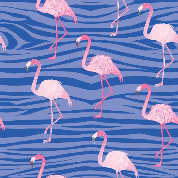 Flamingolar seamless modeli