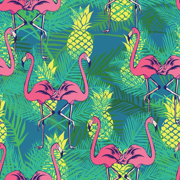 Flamingolar seamless modeli