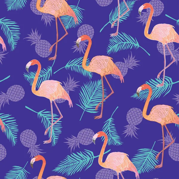 Flamingolar seamless modeli