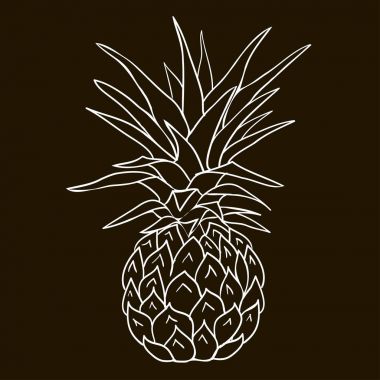 Tasarım tatlı ananas