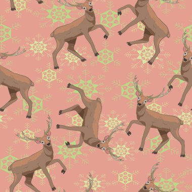 Geyik seamless modeli