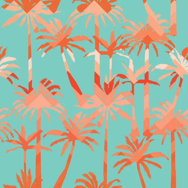 Tropische Palmen — Stockvektor