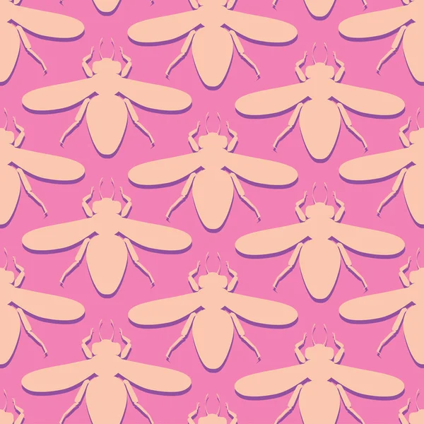 Μέλισσα, έντομα, διάνυσμα, εικονογράφηση — Διανυσματικό Αρχείο