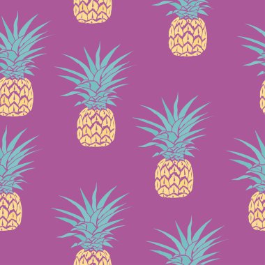 ananas model, vektör, illüstrasyon