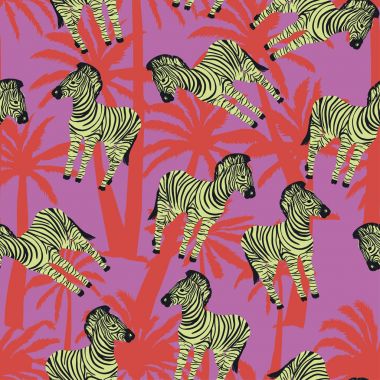 Zebra desen, vektör, illüstrasyon