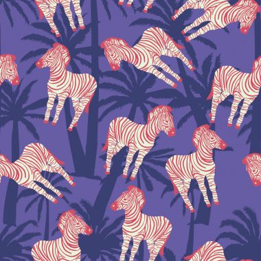 Zebra desen, vektör, illüstrasyon