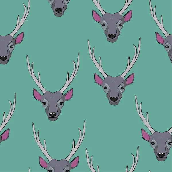 geyik model, vektör, illüstrasyon