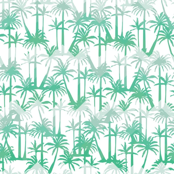 Palmeira, padrão, vetor, ilustração — Vetor de Stock