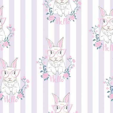 tavşan-hayvan, vektör, illüstrasyon