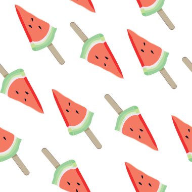 karpuz, model, vektör, illüstrasyon