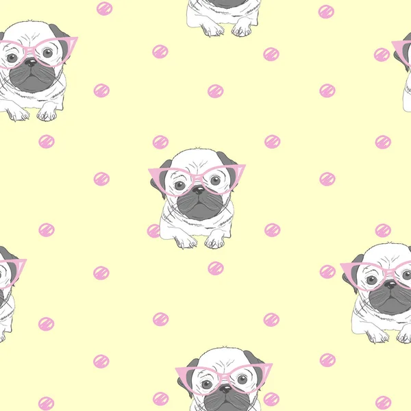 Bulldog, köpek, vektör, illüstrasyon