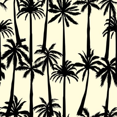 palmiye ağacı, doğa, vektör, illüstrasyon
