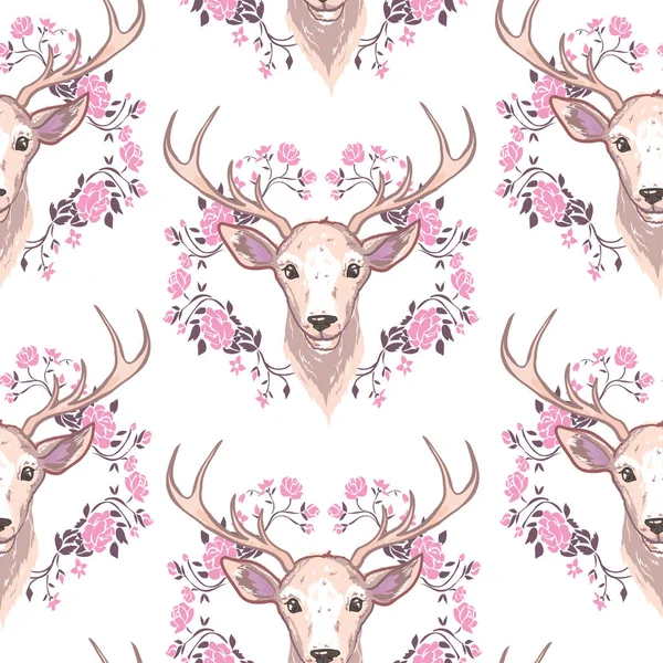 geyik model, vektör, illüstrasyon