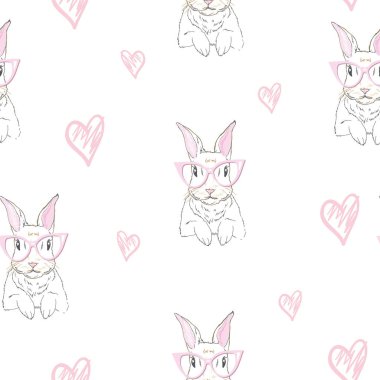 Tavşan, hayvan, illüstrasyon, vektör