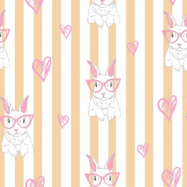 Tavşan, hayvan, illüstrasyon, vektör