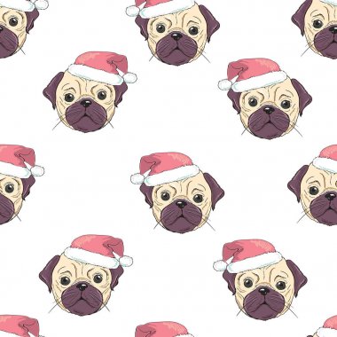 Bulldog model, vektör, illüstrasyon