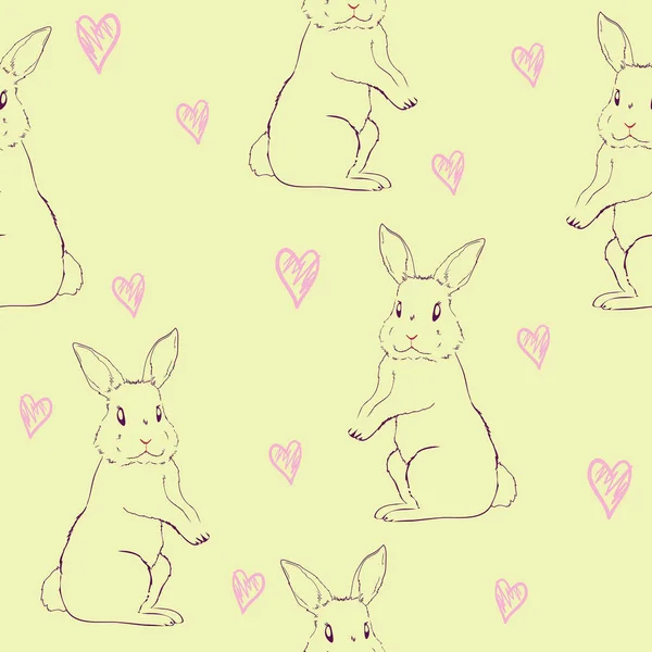 Tavşan, hayvan, illüstrasyon, vektör