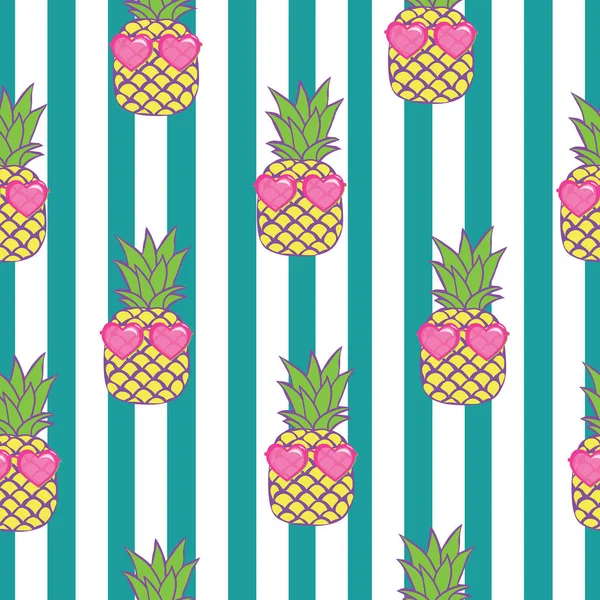 ananas model, vektör, illüstrasyon