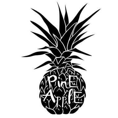 Vektör ananas ile sorunsuz