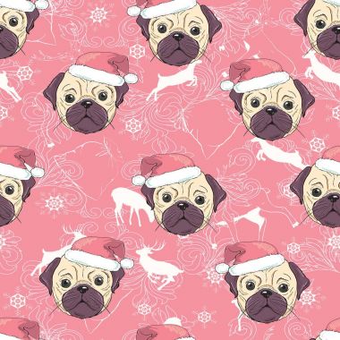 Bulldog model, vektör, illüstrasyon,