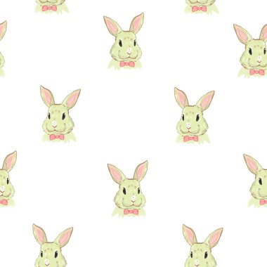 Tavşan, model, vektör, illüstrasyon,