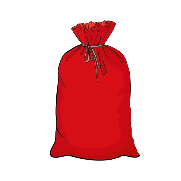 Conception de sacs à provisions dessinés à la main style dessin animé — Image vectorielle