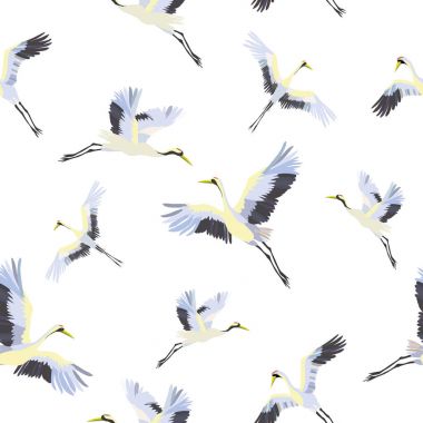 Beyaz Vinçler ile Seamless Modeli