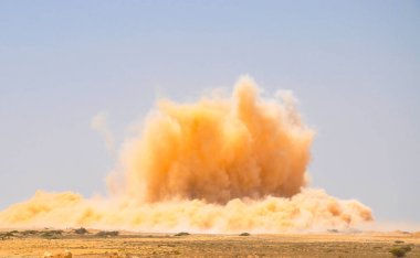 Umman inşaat sitesinde patlatma fünye