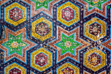 Geometrik mozaik sanat modeli