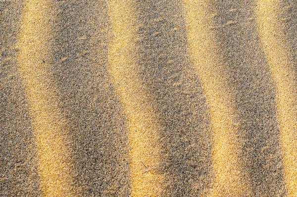 Schemering Licht Het Zand Rimpelt — Stockfoto