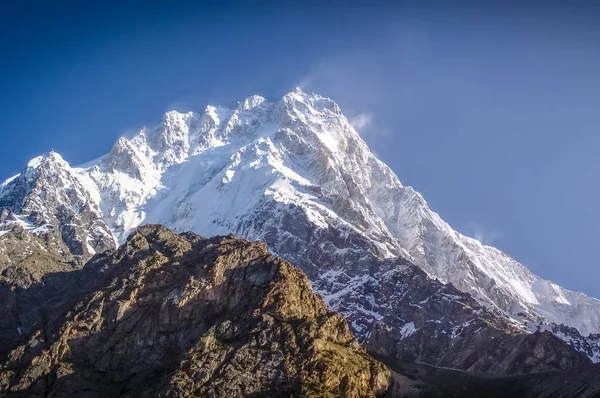 Hóvihar Nanga Parbat Csúcs Tetején 126 Tengerszint Feletti Magasságban — Stock Fotó