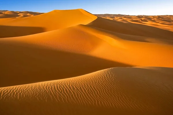 Песчаные Дюны Ливии — стоковое фото