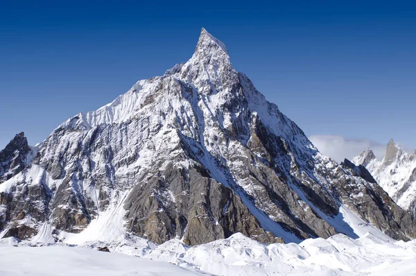 Moordenaar Scherpe Helling Van Piek 611 Meter Hoog — Stockfoto