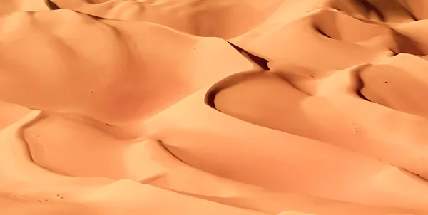 Sanddünen Der Arabischen Wüste — Stockfoto
