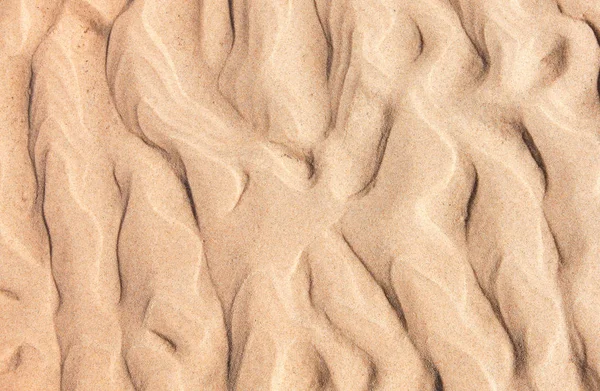 Beautiful Texture Pattern Beach Sand — Stock Photo, Image