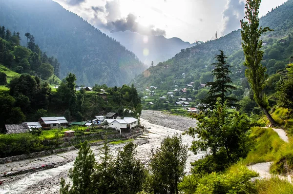 River Kashmir Valley — 스톡 사진