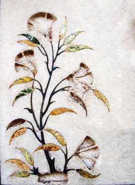 16. yüzyılın çiçek mozaik sanatı. 