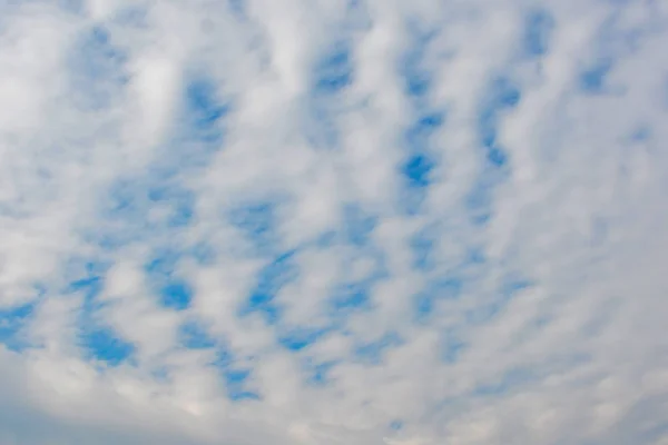 Muster Oder Struktur Der Flauschigen Wolken Und Des Himmels — Stockfoto