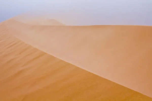 Sanddünen Der Arabischen Wüste — Stockfoto