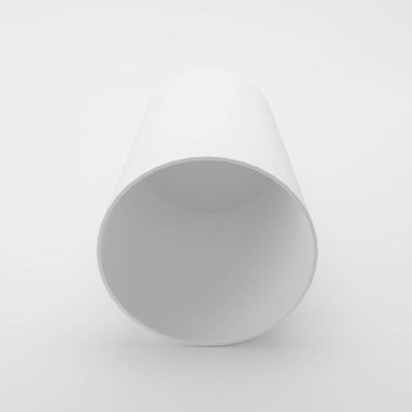 Tek kullanımlık kağıt cam Mock-Up kahve, çay, meyve suyu ve su, hazır tasarım, 3d illüstrasyon izole beyaz arka plan üzerinde tek kullanımlık kağıt cam işleme gerçekçi.