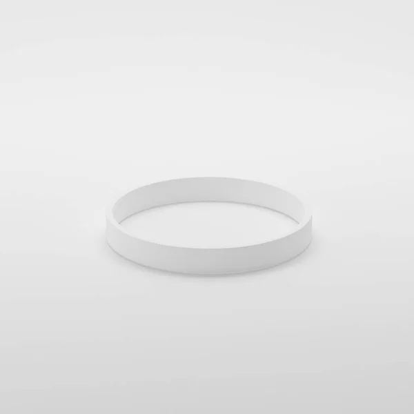 Armband op geïsoleerde witte achtergrond, 3d illustratie — Stockfoto