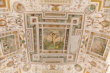 Palazzo Farnese, freskleri bahar Oda