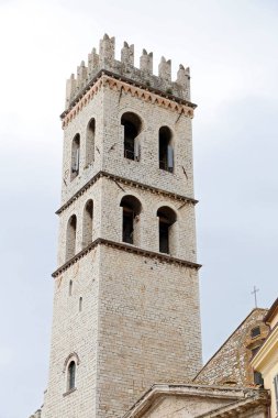 Assisi, küçük kasaba ve umbria, İtalya