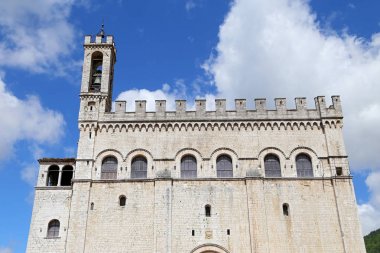 Gubbio wonderfull Konsül Sarayı. Umbria - İtalya