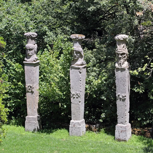 Nettuno al Monster Park di Bomarzo - Italia — Foto Stock